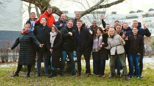 Gruppenbild der MBA Studierenden 
